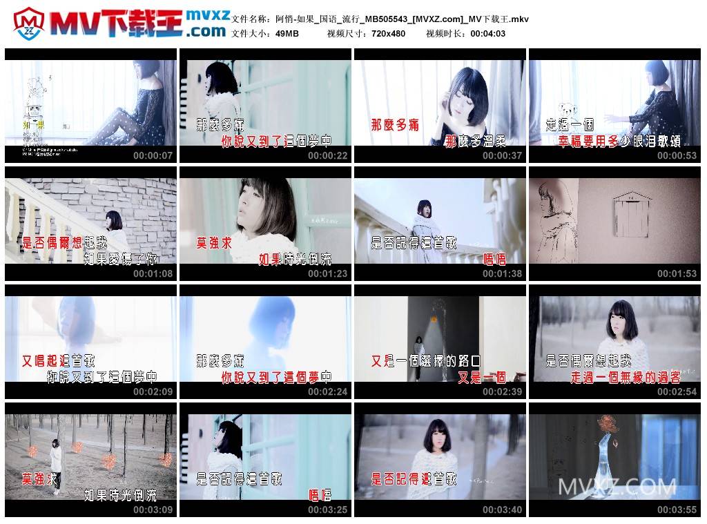 阿悄-如果_国语_流行_MB505543